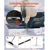 Vevor Plastikinė sniego stūmimo kastuvas 122 cm