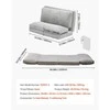 Vevor Sulankstoma sofa-lova su plaunamu užvalkalu