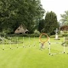 Pawhut 3 dalių šunų agility treniruočių rinkinys
