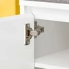Sobuy Suolas, 100x35x42 cm, su pagalve, MDF ir metalas, iki 181 kg