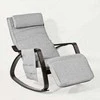SoBuy supamasis fotelis su kojų atrama FST20-HG