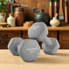 SONGMICS hanteliai, 2 vnt. rinkinys, 2 x 5kg