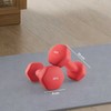 SONGMICS hanteliai, 2 vnt. rinkinys, 2 x 3kg