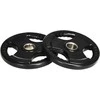 Sportnow Štangos svorių rinkinys, 2 vnt., "Tri-Grip", 2 x 10 kg, 5 cm