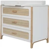 Theobebe Kumščio spintelė, Oceania Rattan Cannes, 0,9x0,52x0,86 m, Balta