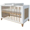 Theobebe Nami Transformuojama lova 60 x 120 – Balta, kreminė