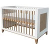 Theobebe Nami Transformuojama lova 60 x 120 – Balta, kreminė