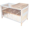 Theobebe Oceania Transformuojama lova 70 x 140 – Balta, kreminė