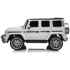 Toycars Baterijomis varomas automobilis, Mercedes G63 AMG, 143x82x64 cm, Baltas