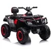 Toycars Elektrinis keturračius, 24V, 4WD, Raudonas, 128x68x70 cm