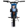 Toycars Elektrinis purvo dviratis, 114x63.5x72.7 cm, Mėlyna/Oranžinė