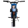 Toycars Elektrinis purvo dviratis, 114x63.5x72.7 cm, Mėlyna/Oranžinė