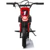 Toycars Elektrinis purvo motociklas, 114x63.5x72.7 cm, Raudonas/Juodas