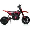 Toycars Elektrinis purvo motociklas, 114x63.5x72.7 cm, Raudonas/Juodas
