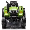 Toycars Elektrinis traktorius su priekaba, 12V, žalias, 115x68x63 cm