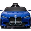 Toycars Elektrinis vaikiškas automobilis, BMW i4, 115x67x54 cm, Mėlyna