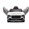 Toycars Elektrinis vaikų automobilis, Bentley Bacalar, 108x65x45 cm, Balta