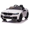 Toycars Elektrinis vaikų automobilis, BMW M5, 124x74x55 cm, Baltas