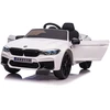 Toycars Elektrinis vaikų automobilis, BMW M5, 124x74x55 cm, Baltas