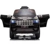 Toycars Elektrinis vaikų automobilis, Jeep Grand Cherokee, 114x76x58 cm, Juoda