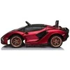 Toycars Elektrinis Žaislinis Automobilis, Lamborghini Sian, 108x62x40 cm, Raudonas