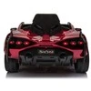 Toycars Elektrinis Žaislinis Automobilis, Lamborghini Sian, 108x62x40 cm, Raudonas