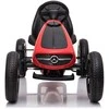 Toycars Go-Kart, MERCEDES Go-Kart, 112x58x62 cm, Raudonas