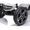 Toycars Go-Kart, MERCEDES Go-Kart, 112x58x62 cm, Baltas