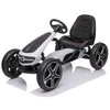 Toycars Go-Kart, MERCEDES Go-Kart, 112x58x62 cm, Baltas