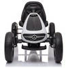 Toycars Go-Kart, MERCEDES Go-Kart, 112x58x62 cm, Baltas