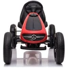 Toycars Go-Kart, MERCEDES Go-Kart, 112x58x62 cm, Raudonas