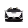 Toycars Vaikiškas automobilis, Lamborghini Sian, 140x81x47 cm, Balta