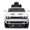 Toycars Vaikų Akumuliatorinė Mašina, Dodge Challenger SRT, 110x66x62 cm, Baltas