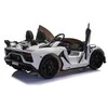 Toycars Vaikų akumuliatorinė mašina, Lamborghini Aventador, 2 asmenys