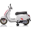 Toycars Vaikų akumuliatorinis skūteris, Vespa Sprint, 102x50x75 cm, Balta