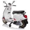 Toycars Vaikų akumuliatorinis skūteris, Vespa Sprint, 102x50x75 cm, Balta