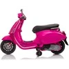 Toycars Vaikų akumuliatorinis skūteris, Vespa Sprint, Juoda