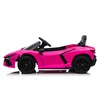 Toycars Vaikų automobilis, Lamborghini Revuelto, 105x60x40 cm, Rožinė