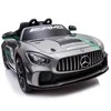Toycars Vaikų automobilis, Mercedes-Benz GT4 AMG, 116x58x46 cm, Pilka