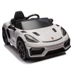 Toycars Vaikų Baterijomis Varomas Automobilis, Porsche Spyder RS, 108x60x43 cm, Baltas