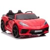 Toycars Vaikų Baterijomis Varomas Automobilis, Corvette Stingray, 128x71x51 cm, Raudonas