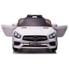 Toycars Vaikų Mašinėlė, Mercedes-Benz SL65 AMG, 108x63x46 cm, Balta