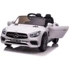 Toycars Vaikų Mašinėlė, Mercedes-Benz SL65 AMG, 108x63x46 cm, Balta