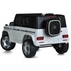 Toycars Vaikų transporto priemonė, Mercedes Benz EQG, 121x74x62 cm, Balta / Juoda
