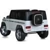 Toycars Vaikų transporto priemonė, Mercedes Benz EQG, 121x74x62 cm, Balta / Juoda