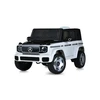 Toycars Vaikų transporto priemonė, Mercedes Benz EQG, 121x74x62 cm, Balta / Juoda