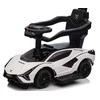 Toycars Važiuojama stumdoma mašina, Lamborghini Sian, 79x35x101 cm, Balta