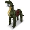 Toycars Važiuojama žaislinė žirgelių, MY PONY DINO, 73x26x74 cm