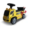 Toycars Walker Vežimėlis, 'kelio darbų sunkvežimis', 83x28.2x48 cm, Geltona