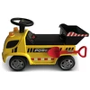 Toycars Walker Vežimėlis, 'kelio darbų sunkvežimis', 83x28.2x48 cm, Geltona